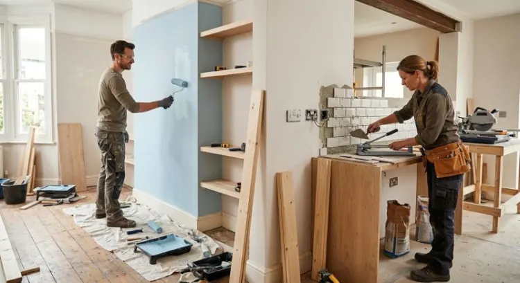 Rénover sa maison : quels travaux faire soi-même et lesquels confier à un artisan ?